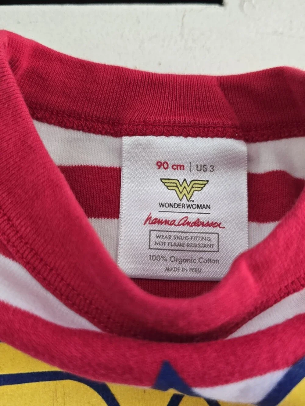 Hanna Andersson Red, White & Blue Wonder Woman-Inspired Tee and Star Shorts